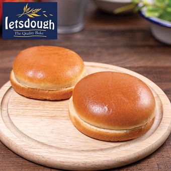 JJ 4.5 Inch Brioche Buns (Sliced)-1x3601